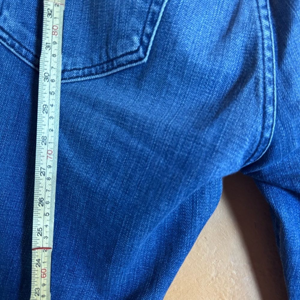 FRAME L’Homme Slim Jeans 31 Bradbury Blue Made in USA Stretch Denim - Picture 5 of 8